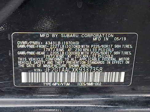 Used 2019 Subaru Crosstrek 2.0i image 28