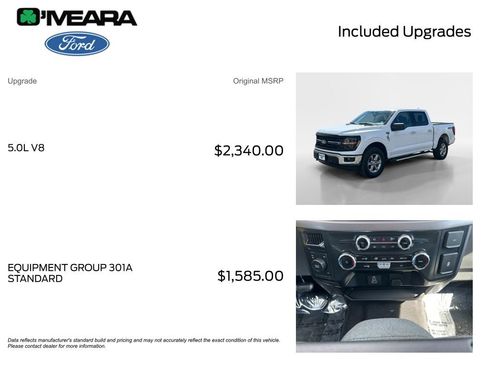 Used 2025 Ford F150 XLT w/ Equipment Group 301A Standard image 4