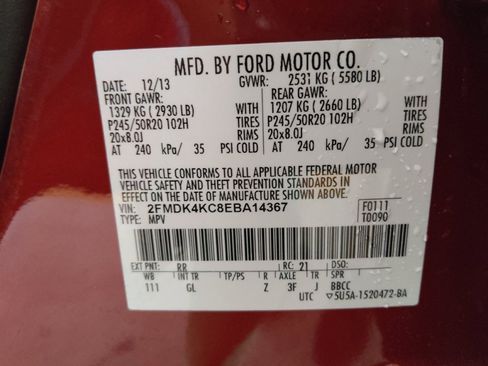 Used 2014 Ford Edge Limited w/ Equipment Group 302A AWD/4WD image 33