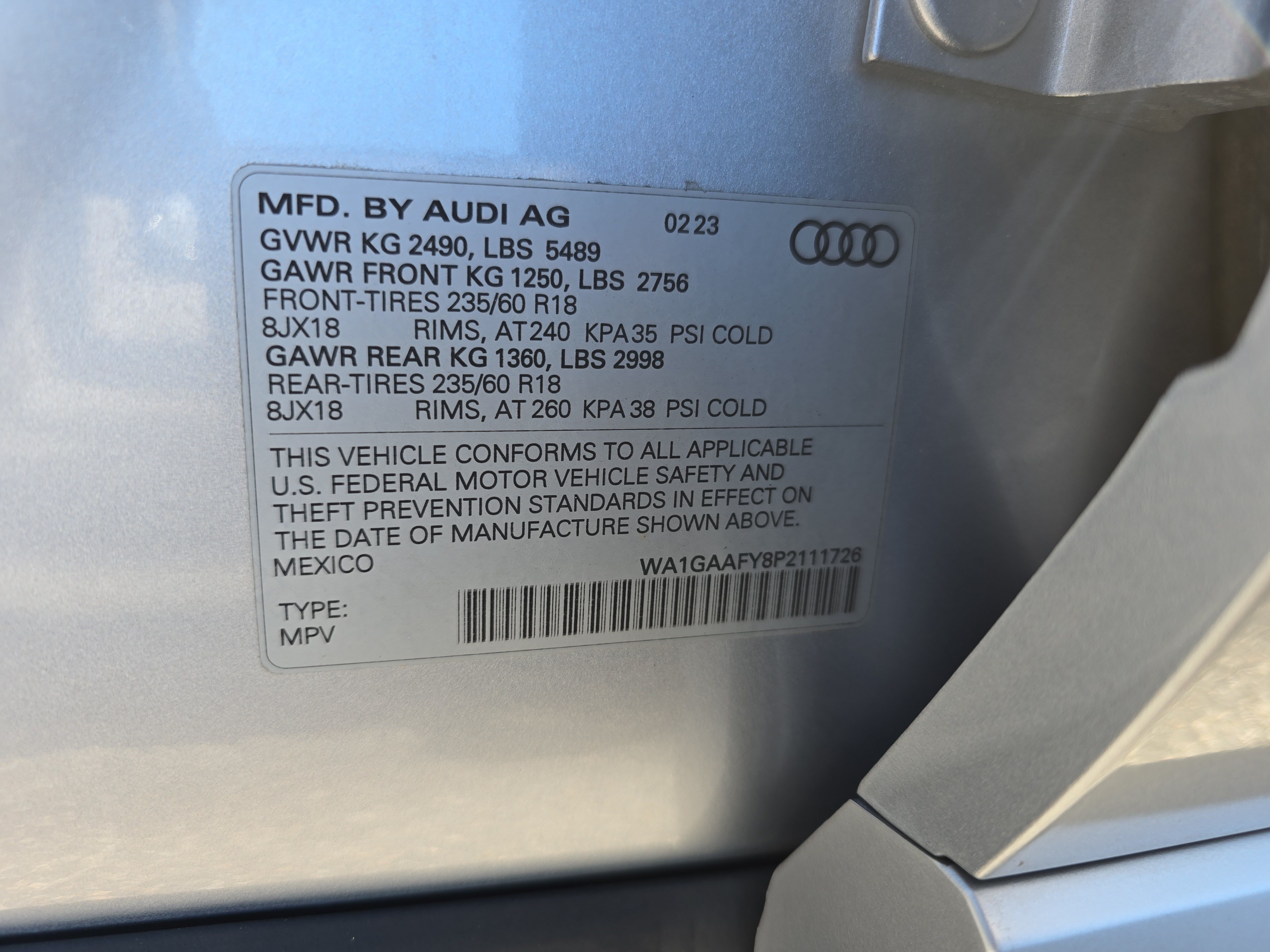 Used 2023 Audi Q5 2.0T Premium w/ Convenience Package AWD/4WD image 32