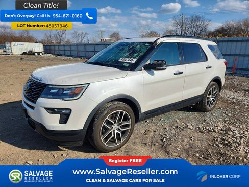 Used 2018 Ford Explorer Sport image 1