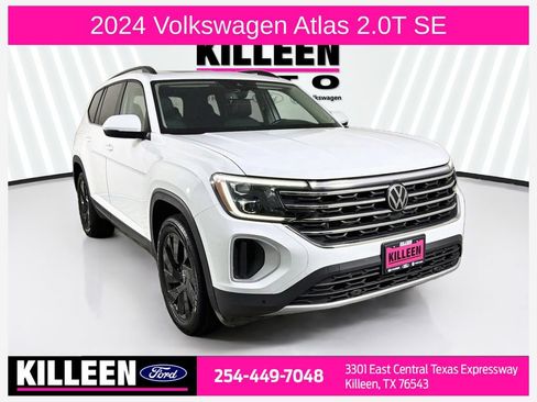 Used 2024 Volkswagen Atlas SE w/ Panoramic Sunroof Package FWD image 1