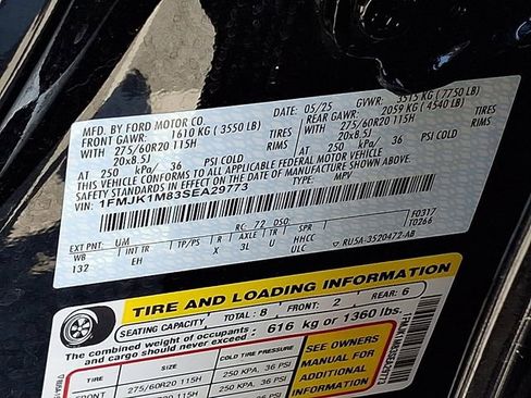 Certified 2025 Ford Expedition Max Platinum AWD/4WD image 35