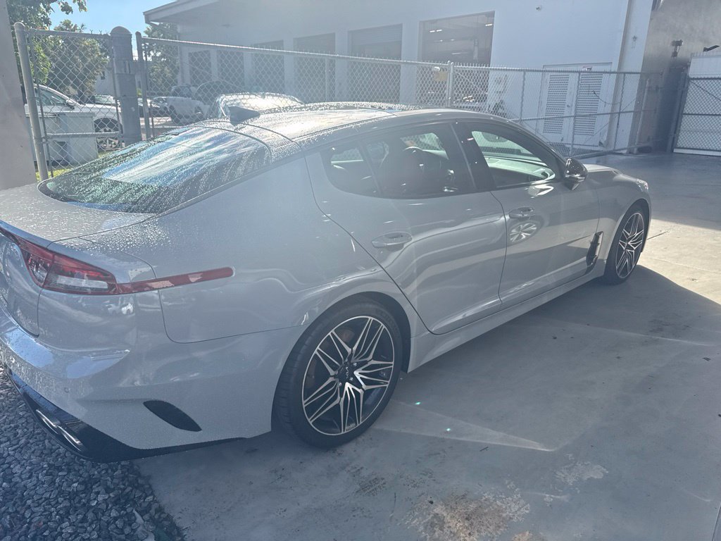 Certified 2023 Kia Stinger GT2 w/ Red Interior Color Package RWD image 7