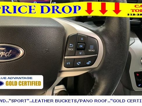 Certified 2022 Ford Explorer XLT w/ Equipment Group 202A image 36