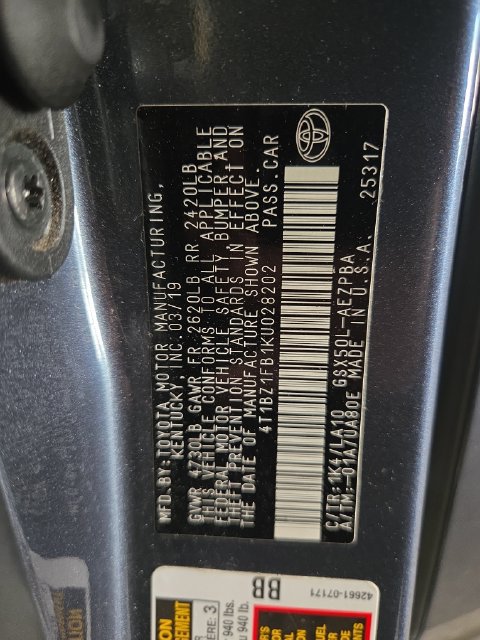 Used 2019 Toyota Avalon Limited w/ Advanced Safety Package FWD image 30