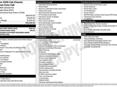 Used 2013 RAM 5500 Tradesman w/ Ambulance Prep Group AWD/4WD image 37