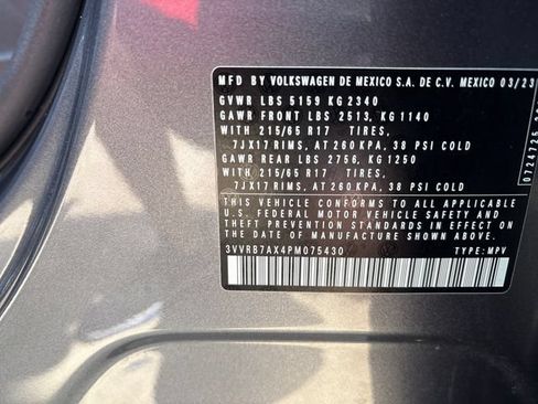 Used 2023 Volkswagen Tiguan S FWD image 32