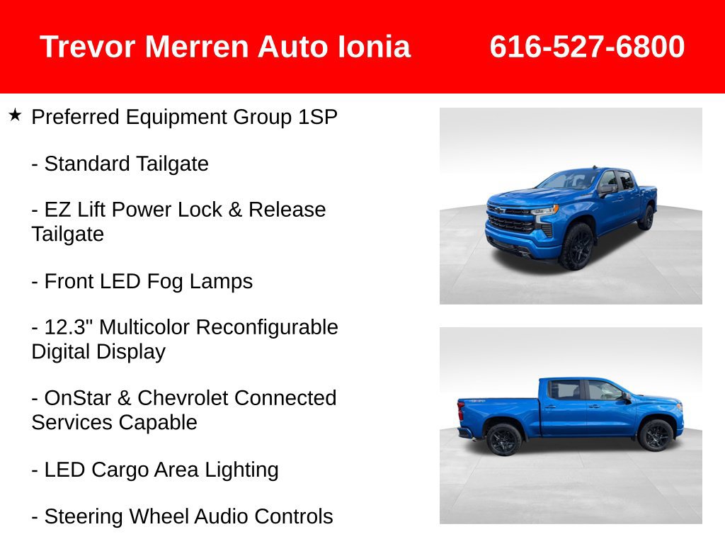 Used 2023 Chevrolet Silverado 1500 RST w/ LPO, Liner Protection Package AWD/4WD image 38