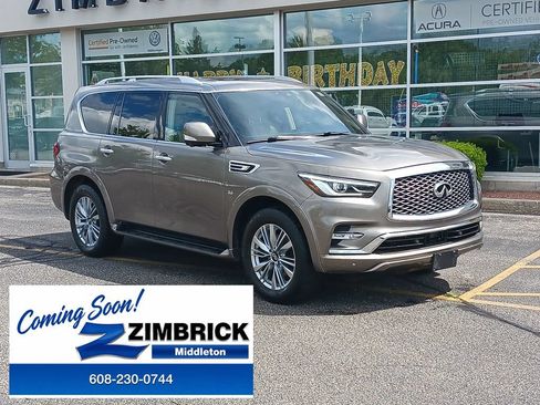 Used 2019 INFINITI QX80 Luxe w/ Proassist Package AWD/4WD image 1