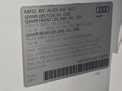 Used 2021 Audi Q3 2.0T Premium w/ Convenience Package AWD/4WD image 34