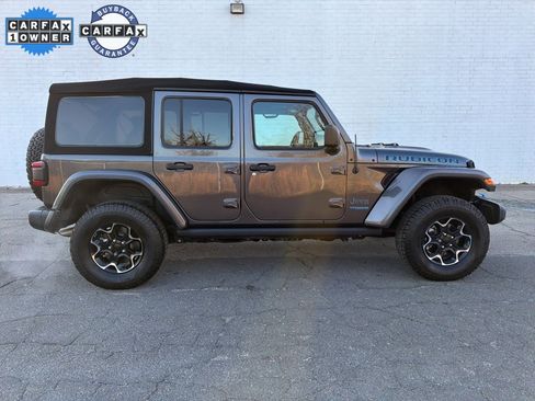 Used 2022 Jeep Wrangler Unlimited Rubicon 4xe w/ Cold Weather Group image 1
