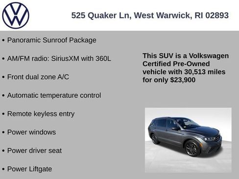 Certified 2022 Volkswagen Tiguan SE image 7