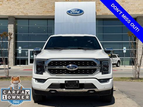 Used 2022 Ford F150 Platinum w/ Equipment Group 701A High image 2