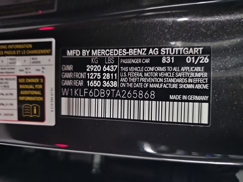 New 2026 Mercedes-Benz E 53 AMG e 4MATIC Sedan image 39