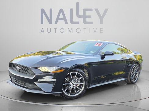Used 2018 Ford Mustang Coupe w/ Wheel & Stripe Package RWD image 1