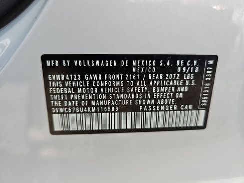 Used 2019 Volkswagen Jetta S w/ Driver Assistance Package image 22
