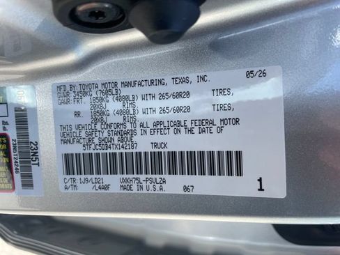 New 2026 Toyota Tundra Limited AWD/4WD image 26