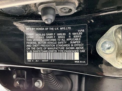 Used 2019 Honda Civic Sport image 40