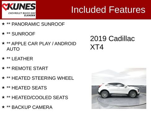 Used 2019 Cadillac XT4 Premium Luxury AWD/4WD image 2
