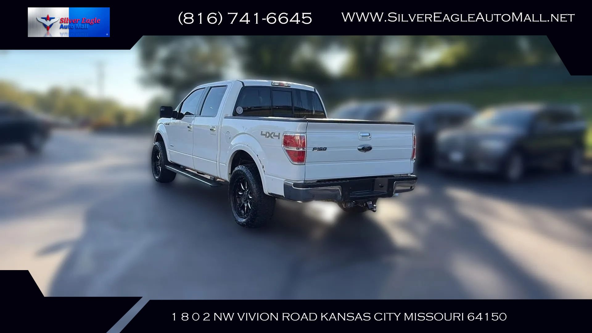 Used 2012 Ford F150 Lariat w/ Lariat Chrome Pkg AWD/4WD image 3