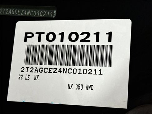 Used 2022 Lexus NX 350 AWD w/ Cold Area Package image 45