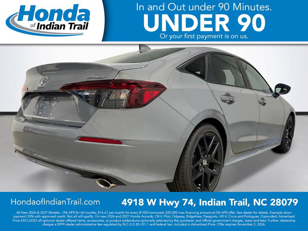 New 2026 Honda Civic Sport image 3