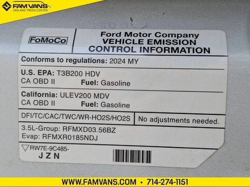 Used 2024 Ford Transit 350 XLT RWD image 24