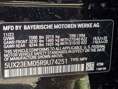 Used 2024 BMW X7 xDrive40i w/ Premium Package AWD/4WD image 25