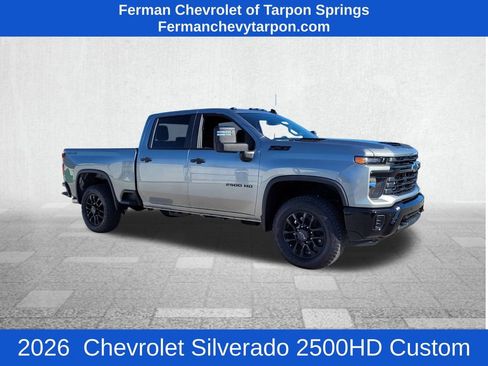 New 2026 Chevrolet Silverado 2500 Custom w/ Custom Value Package AWD/4WD image 1