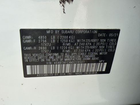 Used 2021 Subaru Outback Premium AWD/4WD image 25