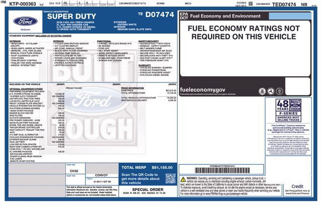 New 2026 Ford F450 XL AWD/4WD image 6