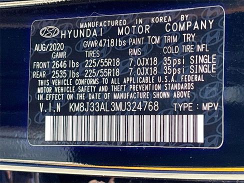 Used 2021 Hyundai Tucson Ultimate FWD image 34