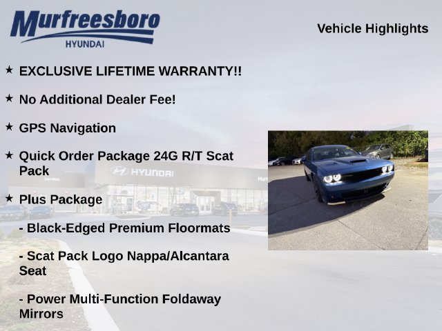 Used 2023 Dodge Challenger R/T Scat Pack w/ Plus Package RWD image 5