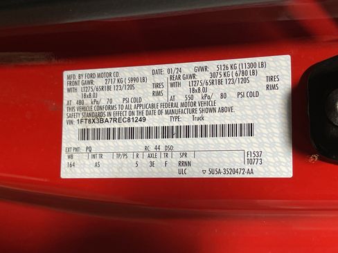 Used 2024 Ford F350 XL w/ Snow Plow Prep Package image 27