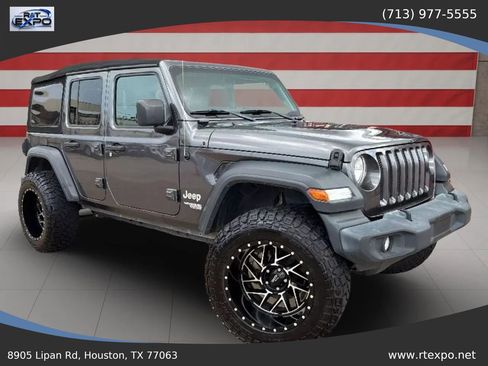 Used 2018 Jeep Wrangler Unlimited Sport S AWD/4WD image 1