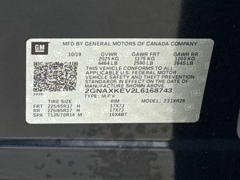 Used 2020 Chevrolet Equinox LT FWD image 33