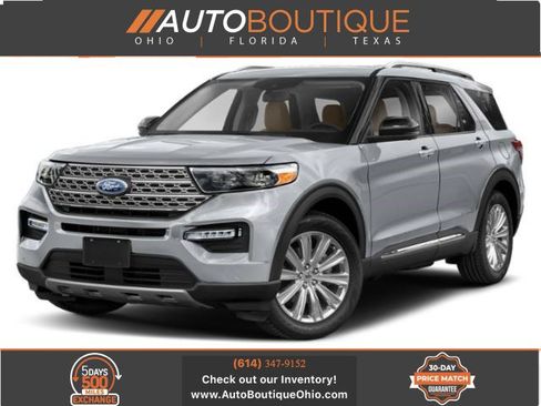 Used 2021 Ford Explorer Limited w/ Equipment Group 301A AWD/4WD image 1