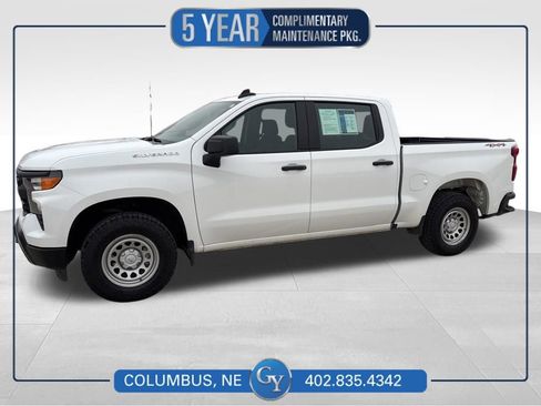 Used 2024 Chevrolet Silverado 1500 W/T w/ Trailering Package AWD/4WD image 1