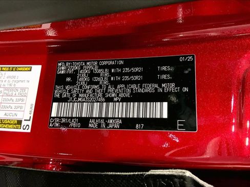 Certified 2025 Lexus RX 450h Luxury image 36