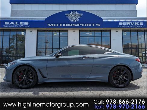 Used 2021 INFINITI Q60 Red Sport 400 w/ Cargo Package image 1