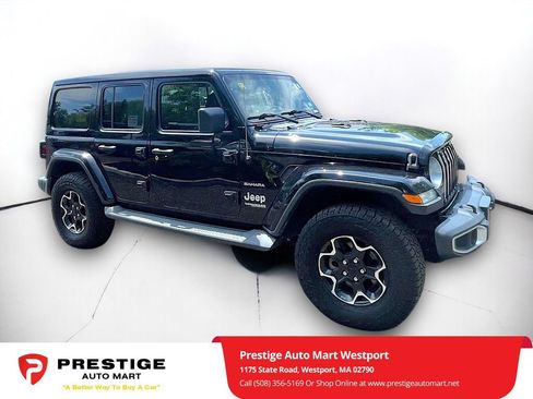 Used 2020 Jeep Wrangler Unlimited Sahara AWD/4WD image 1