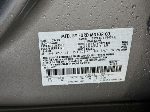 Used 2023 Ford Explorer Timberline AWD/4WD image 12