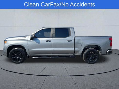 Used 2023 Chevrolet Silverado 1500 Custom w/ LPO, Dark Essentials Package AWD/4WD image 2
