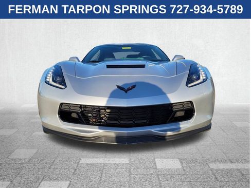 Used 2019 Chevrolet Corvette Grand Sport w/ Carbon Flash Badge Package image 2