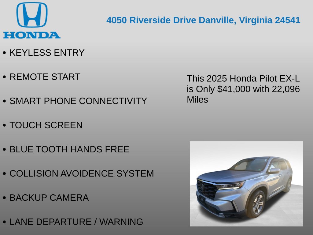 Used 2025 Honda Pilot EX-L image 7