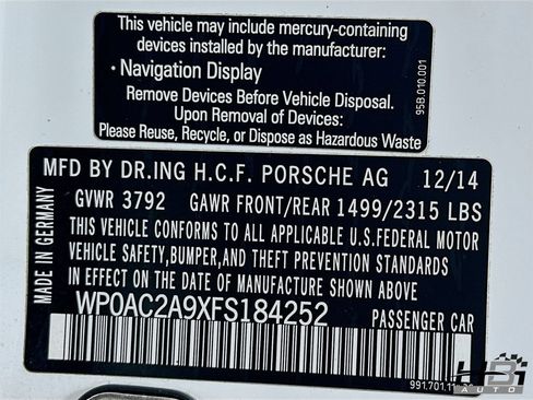 Used 2015 Porsche 911 GT3 RWD image 18