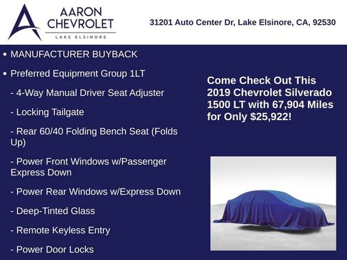 Used 2019 Chevrolet Silverado 1500 LT w/ All-Star Edition image 5