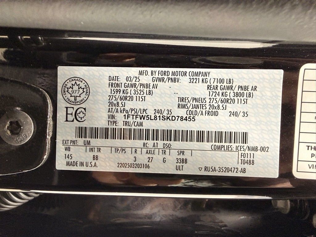 Used 2025 Ford F150 Lariat AWD/4WD image 28