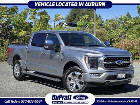 Certified 2023 Ford F150 Platinum w/ Equipment Group 701A High AWD/4WD image 1